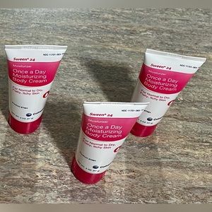 NWOT Bundke of 3-Coloplast Sween 24 once a day moisturizing body cream